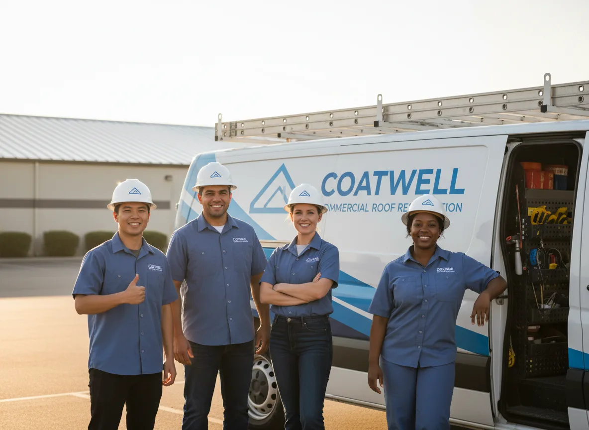 Commercial roof coating company in Fall Creek, OR
